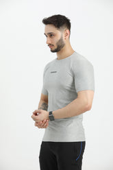 4 Way Performance Tee - Silver White